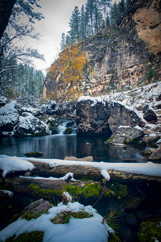 First Snow in Spearfish Canyon Photos Everything South Dakota
