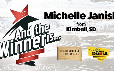 Michelle from Kimball, SD is our May Kimball Popcorn Ball Winner!