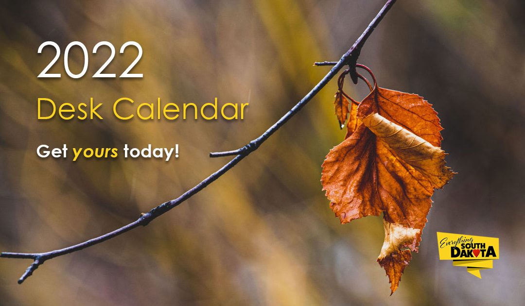 Everything South Dakota 2022 Desk Calendar