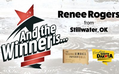Renee from Stillwater, Oklahoma is our May Kimball Popcorn Ball Winner!