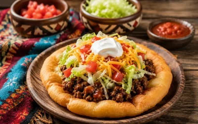 South Dakota Indian Tacos: A Favorite at Powwows and Community Gatherings